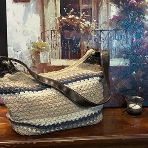 Canvas over the shoulder bag